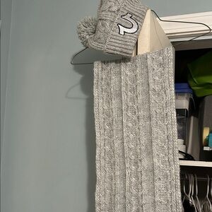 True Religion Light Gray Knit Accessory
